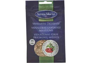 Vidusjūras garšaugu maisījums 12g, Santa Maria