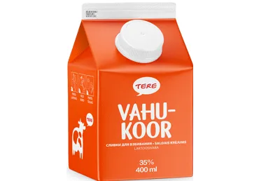 Vahukoor 35% laktoosivaba, TERE, 400 ml