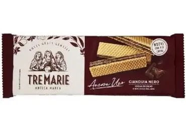 Vahvlid Gianduia Nero TreMarie 140g