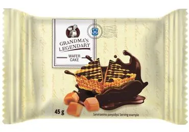 Vahvlid karamelliga GRANDMA'S 45g