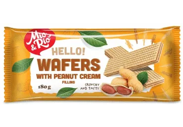 Vahvlid pähk.kreemitäid MIO&RIO 180g