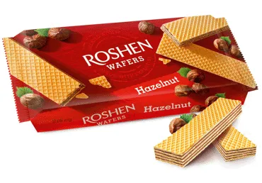 Vahvlid pähkl mait.ROSHEN 216g
