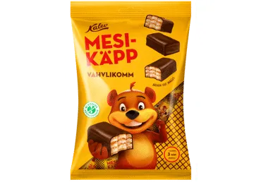 Vahvlikompvek Mesikäpp, KALEV, 150 g