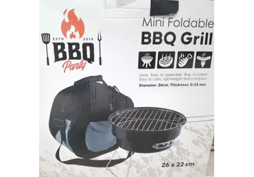 Väike kokkupandav grill 26x22cm