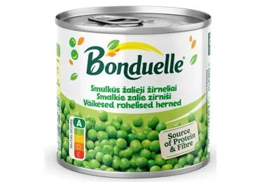 Väikesed rohelised herned BONDUELLE 400g