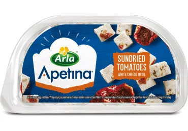 Valge juust APETINA päikesek.tomat.,100g
