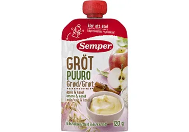 Valmispuder õuna-kaneeli SEMPER 120g 6k