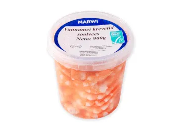 Vannamei krevetid soolvees 900g