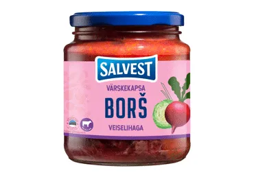 Värskekapsaborš veiselih. SALVEST 530g