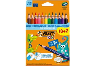 Värvipliiatsid BIC Kids, 12v