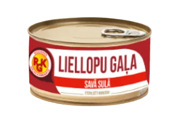 Liellopa gaļa savā sulā RGK 325g