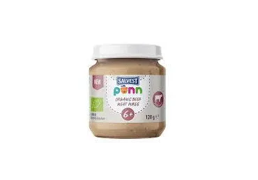 Veisepüree SALVEST PÕNN Öko 120g 6k
