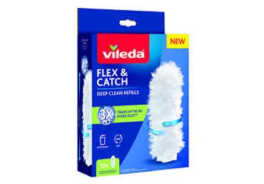 VILEDA Flex & Catch tolmuharja varud 10 tk