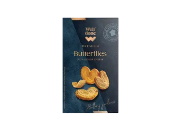 Sviesta cepumi ar Gouda sieru WELL DONE PREMIUM 80g