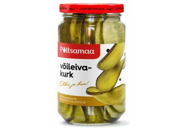 Võileivakurk (pikiviilud) PÕLTSAMAA 460g