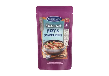 Wok mērce ar soju un saldo čili SANTA MARIA 150g