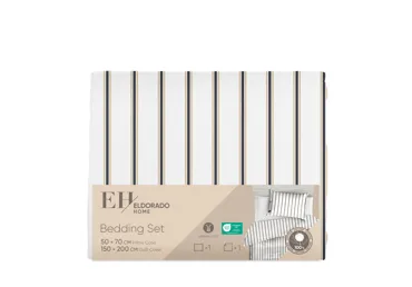 Satīna gultas veļas komplekts 150x200/50x70cm