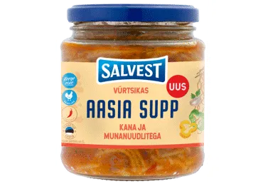 Vürtsikas Aasia supp SALVEST 530g