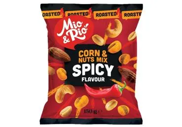 Vürtsikas pähkli-maisiseguMIO & RIO 150g
