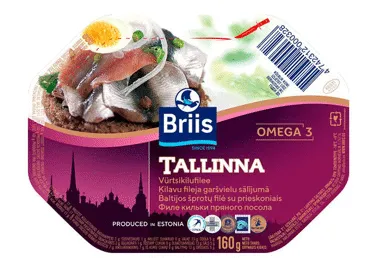 Ķilavu filejas ar garšvielām sālījumā BRIIS 160g