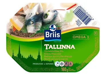 Ķilavu filejas eļļā BRIIS 160g