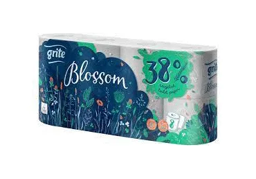 WC paber GRITE Blossom 3kih. 8rl