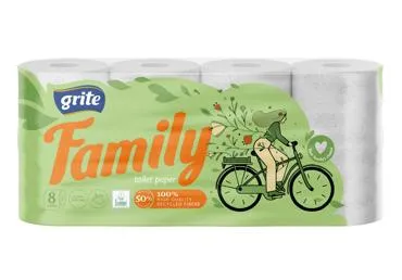WC paber GRITE Family 3 kih. 8rl