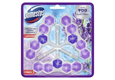 WC värskendaja DOMESTOS Lavender 3x50g
