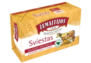 Žemaitijos Sviests 82% 200g