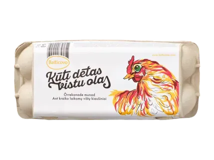 Balticovo Kūtī dētas vistu olas 10gab