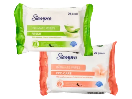 Cien Intīmās kopšanas salvetes 20gab