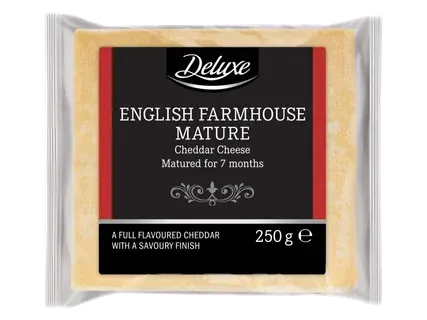 Deluxe Čedaras siers dažādi veidi 250g