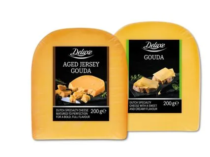 Deluxe Siers Gouda dažādi veidi 200g