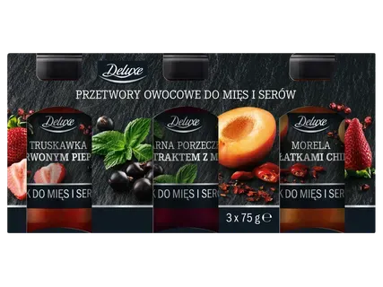 Deluxe Džemu un ievārījumu komplekts 75g