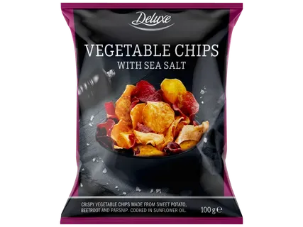 Deluxe Dārzeņu čipsi 100g