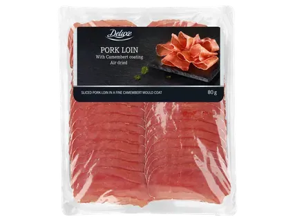 Deluxe Cūkas fileja šķēlēs 80g