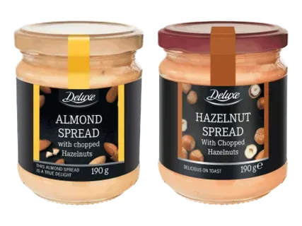 Deluxe Riekstu krēms 190g