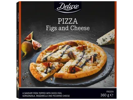 Deluxe Pica ar vīģēm un sieru "Gorganzolu" 360g