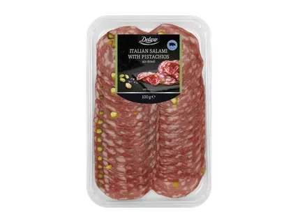 Deluxe Salami ar pistācijām šķēlēs 100g