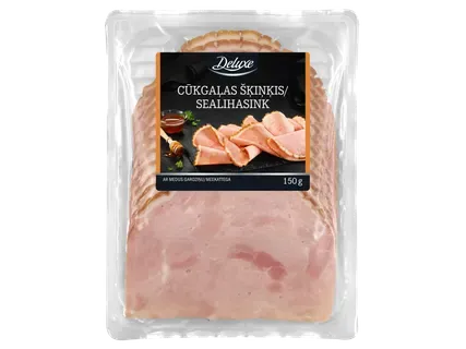 Deluxe Cūkgaļas šķiņķis šķēlēs 150g