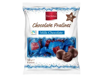 Favorina Šokolādes konfektes ar pildījumu 100g