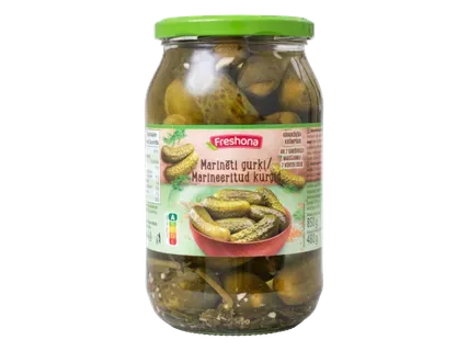 Freshona Marinēti gurķi 850g