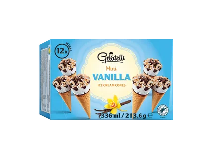 GELATELLI Mini jäätis koonus