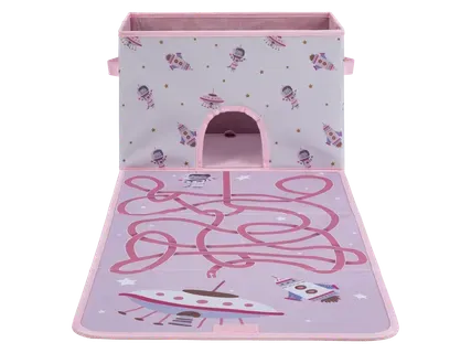 LIVARNO home Salokāma kaste ar rotaļu paklājiņu 1gab