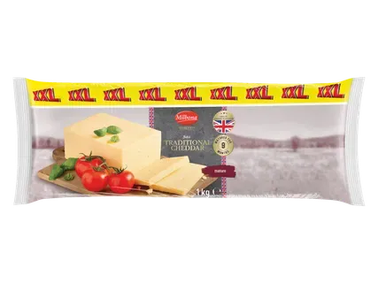 Milbona Čedaras siers XXL nogatavināts 1kg