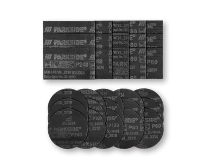 Parkside Performance® Slīpēšanas režģu komplekts