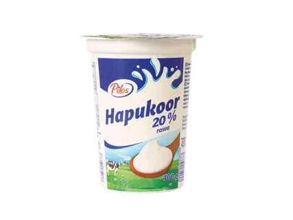 Pilos Skābais krējums 20% 400g