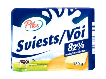 Pilos Sviests 82% 180g