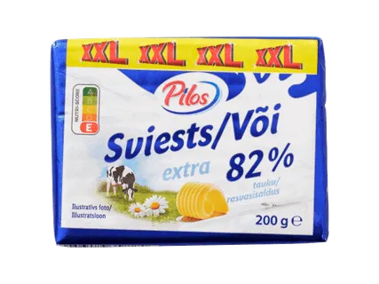 Pilos Sviests  82% 200g