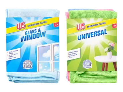 W5 Mikrošķiedras drāniņas 2gab